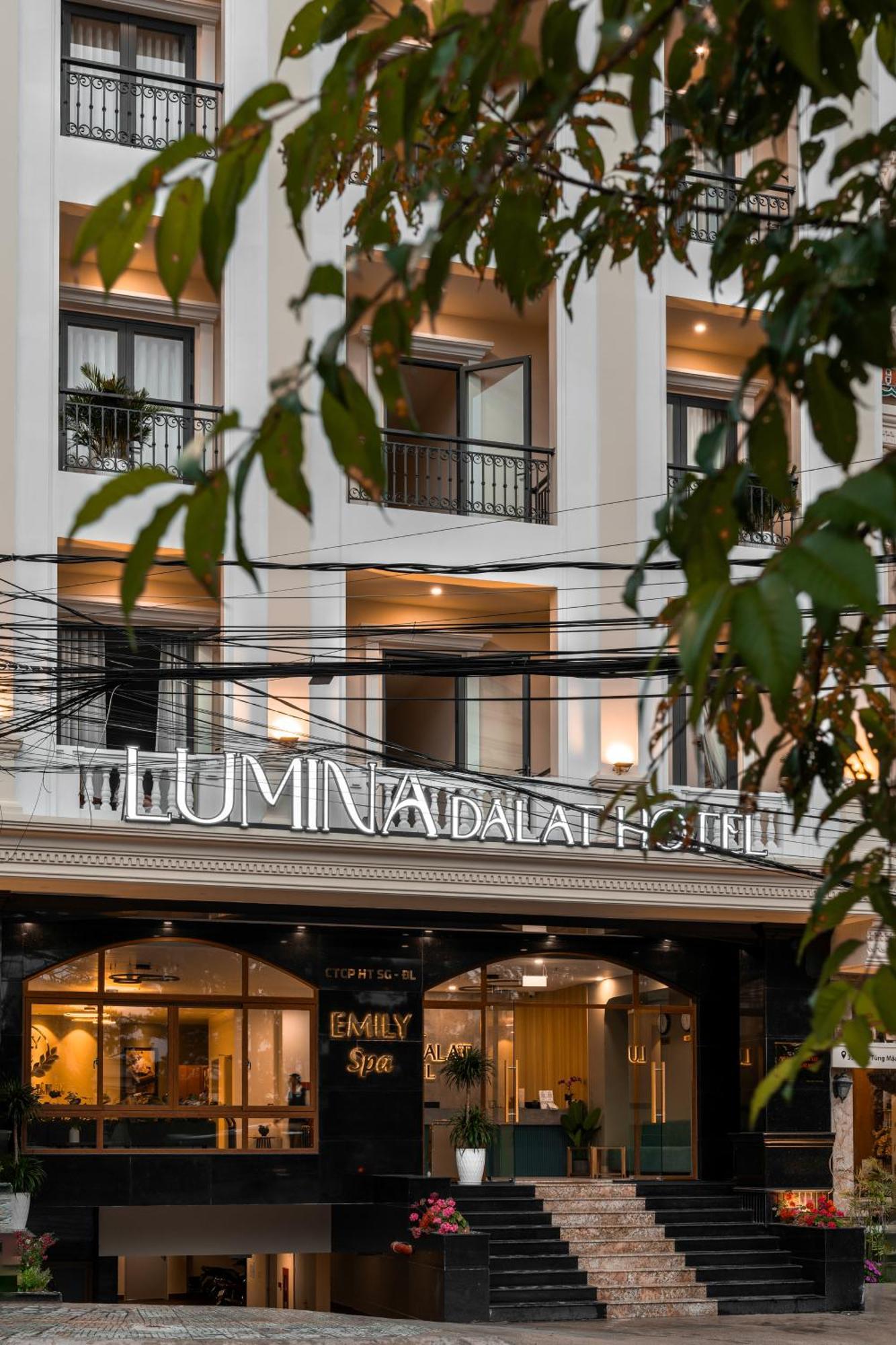 Lumina Hotel Da Lat Central Exterior foto